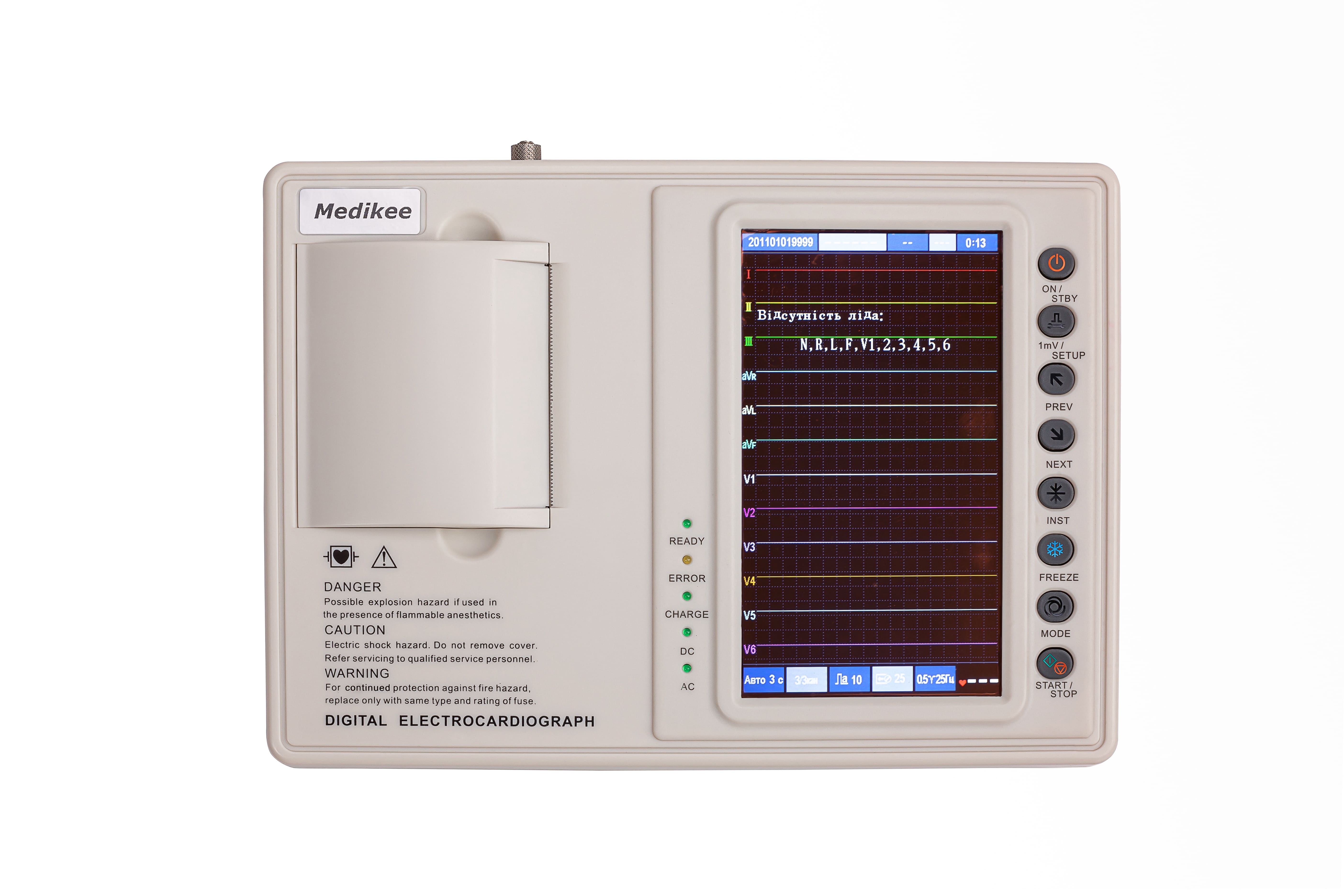 Електрокардіограф MK-1203D MEDIKEE
